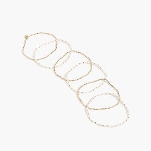 J.Crew Beaded Bracelets Six-pack